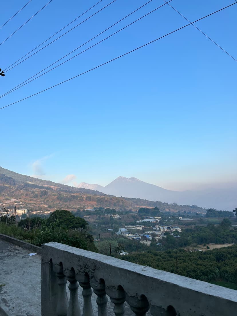 Apr 14th -  about to hike a volcano