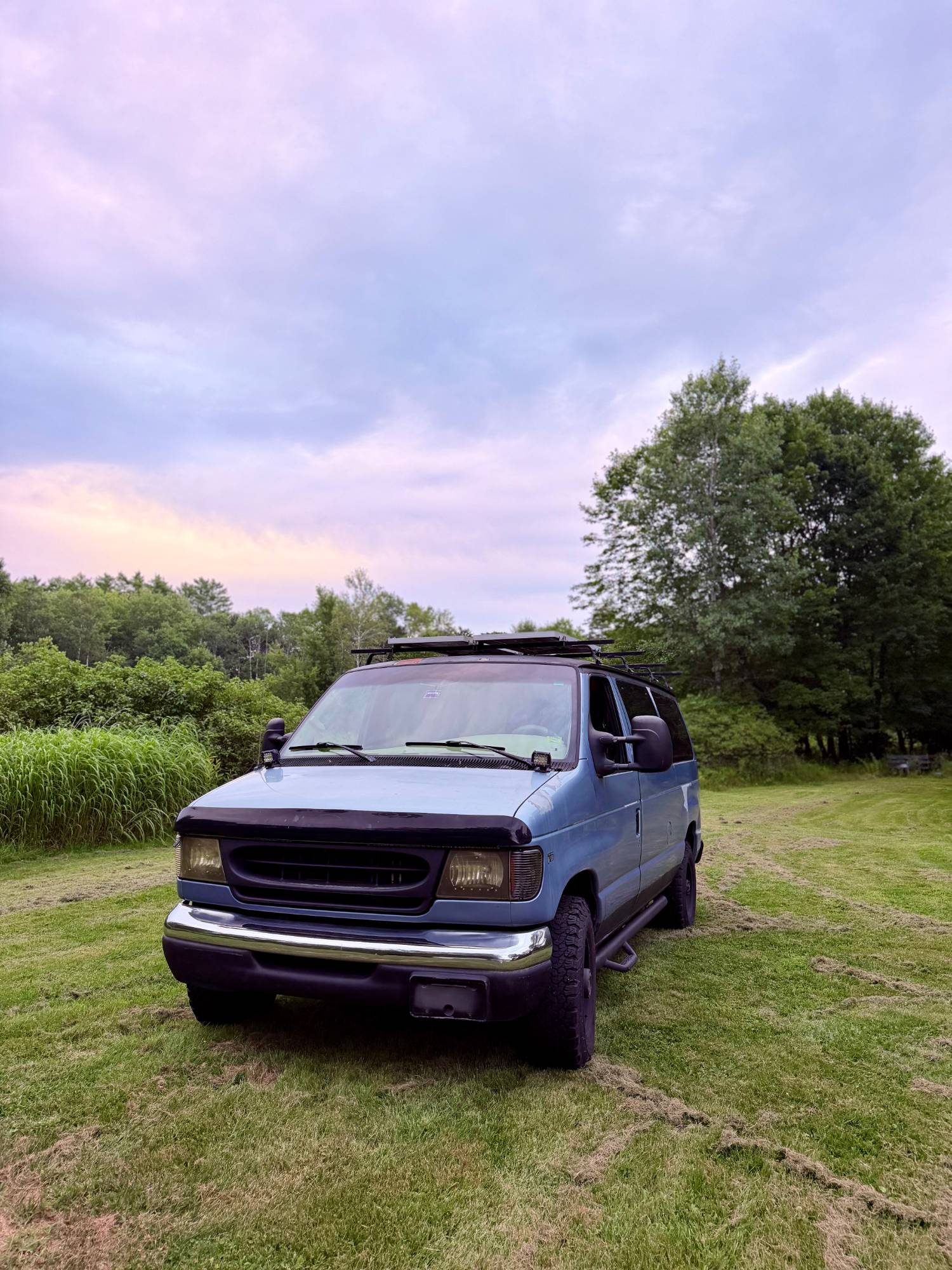 the van